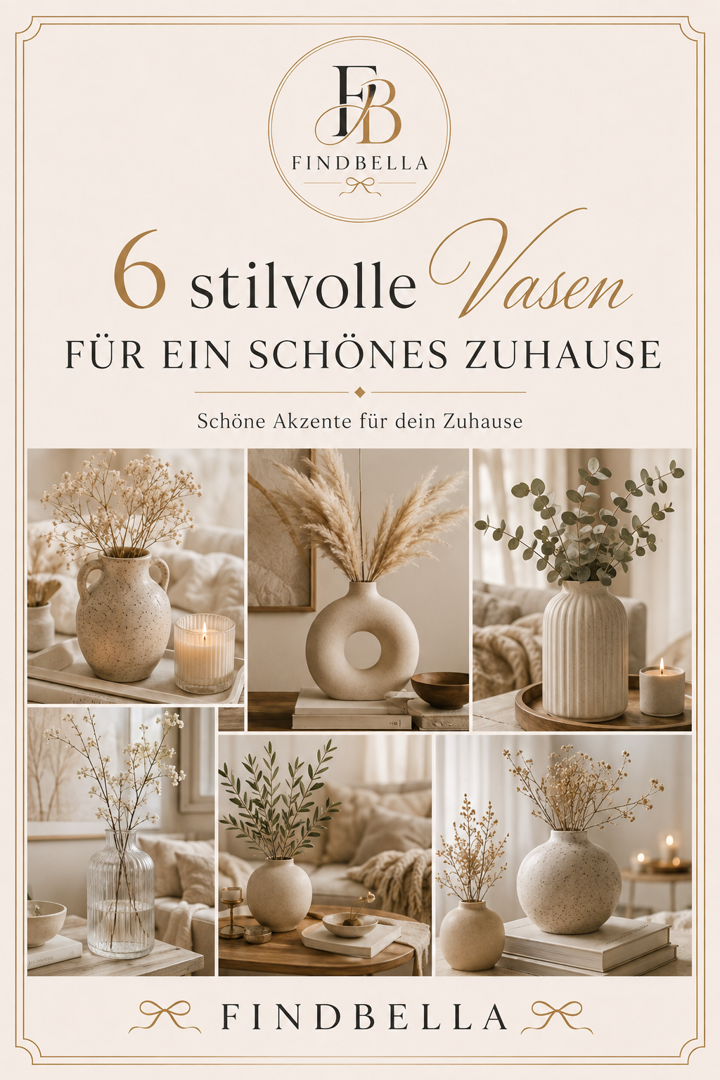Stilvolle Vasen