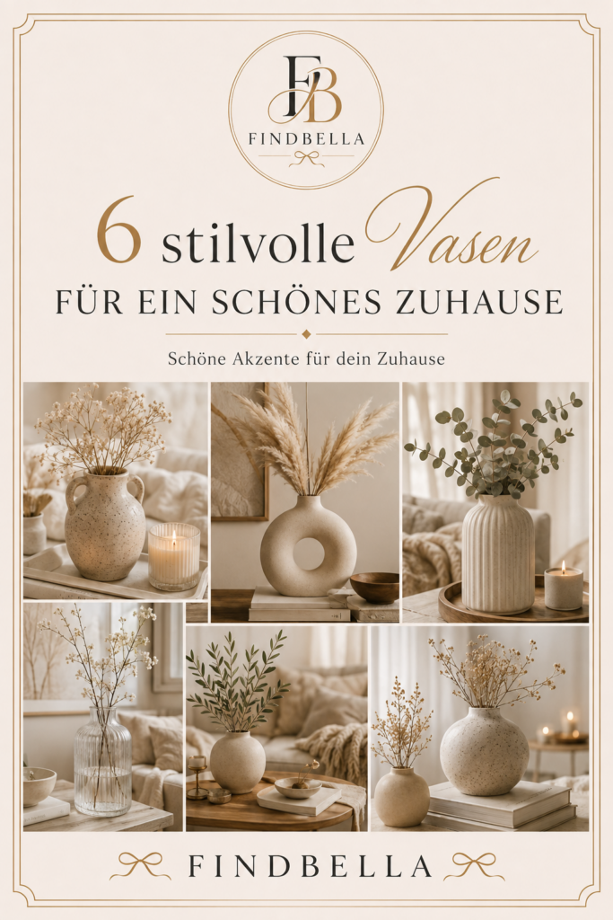 Stilvolle Vasen für ein schönes Zuhause – Findbella
